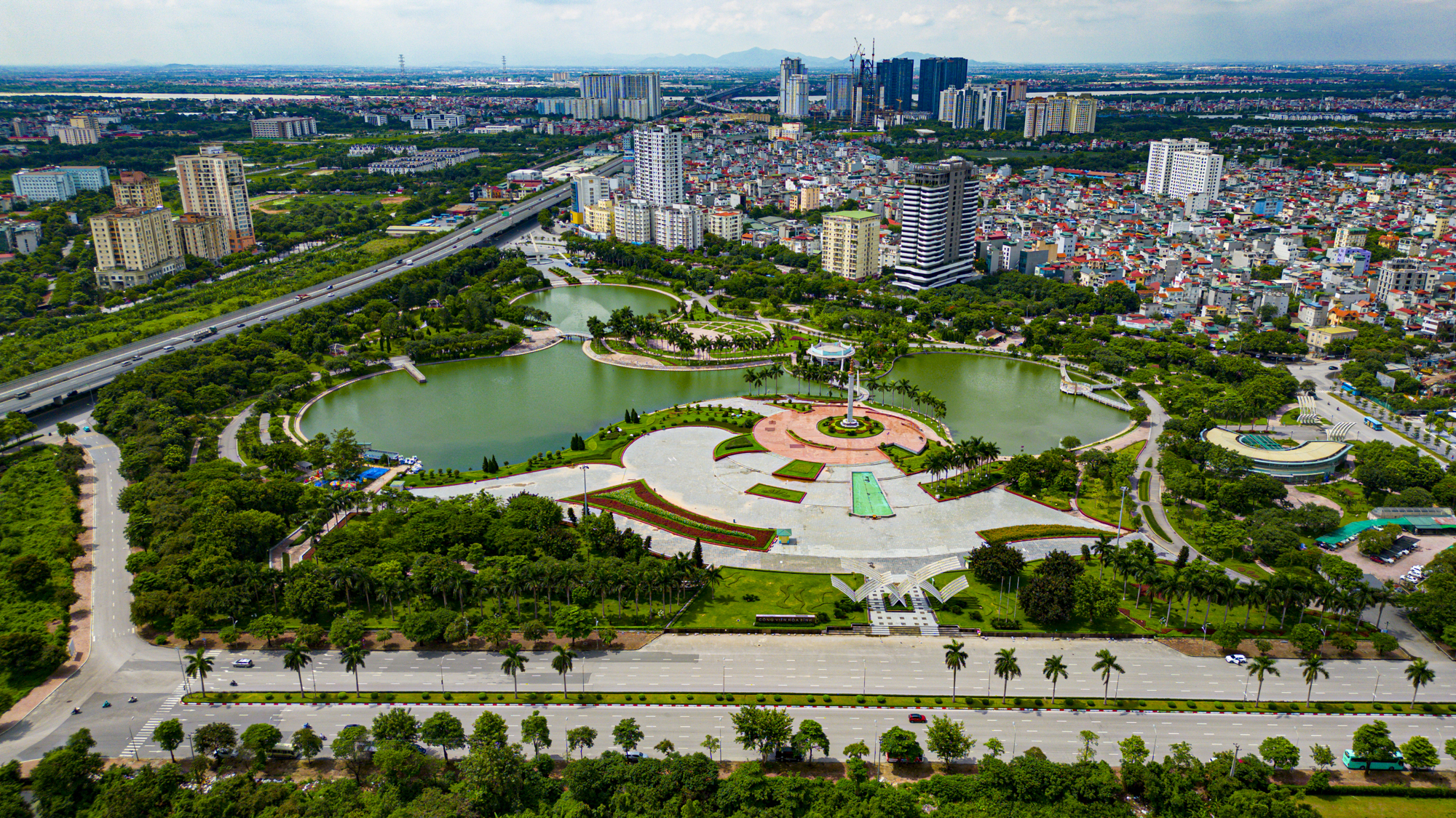 Triển khai công viên đa chức năng tại Đan Phượng